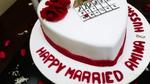 كيك عيد الزواج