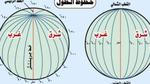 عدد خطوط الطول ودوائر العرض