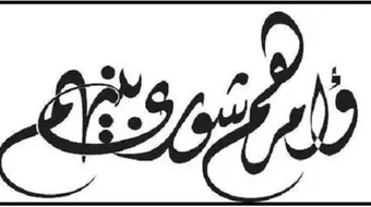 وشاورهم في الأمر