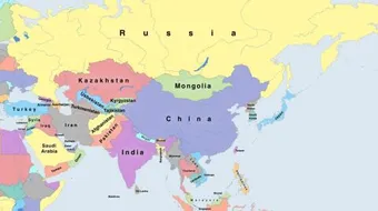 دول وعواصم أسيا