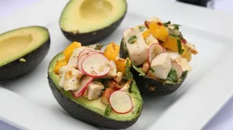 عمل سلطة الأفوكادو