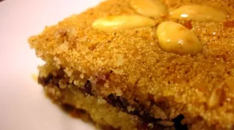 طريقة بسبوسة التمر