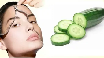 فوائد الخيار للوجه الجاف