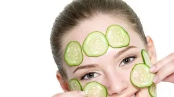 فوائد شرائح الخيار للبشرة