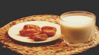فوائد التمر والحليب