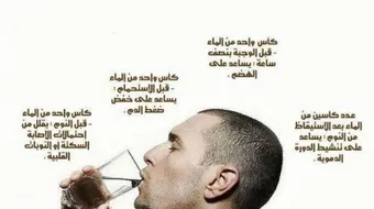 فوائد شرب الماء للجسم