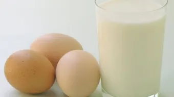 فوائد البيض واللبن للشعر