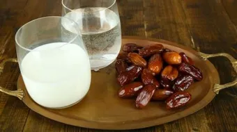 فوائد الحليب والتمر