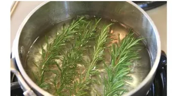 فوائد عشبة إكليل الجبل للشعر