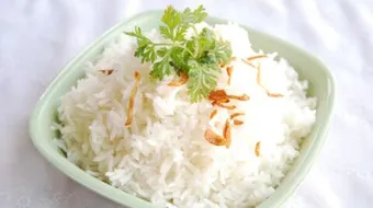 طريقة الأرز المسلوق