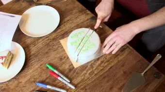 طرق تقطيع الكيك