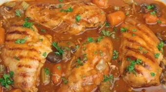 طرق عمل صالونة الدجاج