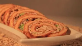 طريقة سويسرول الدجاج