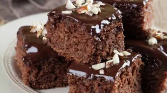 مكونات كيك الشوكولاتة