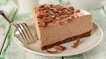 مكونات التشيز كيك بالشوكولاتة