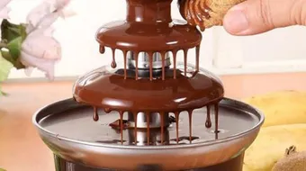 طريقة نافورة الشوكولاتة