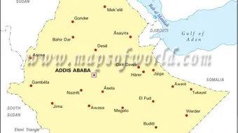 مدن إثيوبيا