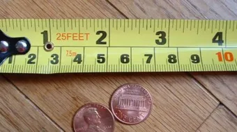 التحويل من إنش إلى سم