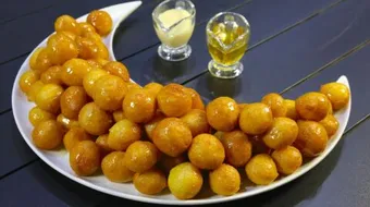 طريقة اللقيمات بالكاسترد