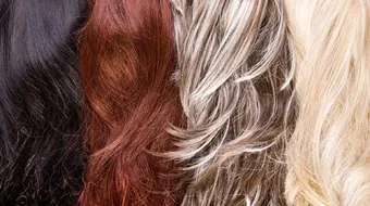 درجات صبغات الشعر