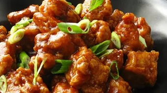 طبق دجاج لذيذ