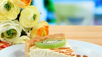 تشيز كيك سهل بالبرتقال