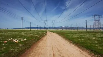 خطوط المجال الكهربائي