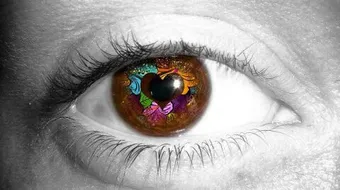 تغيير لون العين بالفوتوشوب