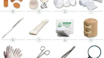 مكونات شنطة الإسعافات الأولية