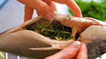 طريقة حشو السمك