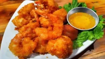 طريقة الروبيان المقلي