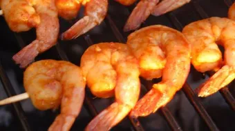 طريقة الجمبرى المشوى