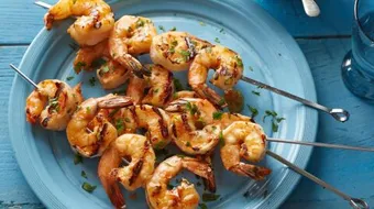 عمل الجمبري المشوي