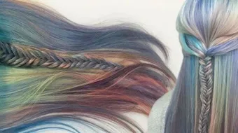 طريقة تلوين الشعر