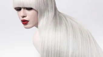 طريقة صبغ الشعر رمادي فاتح