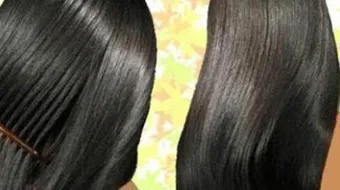 طرق تمليس الشعر