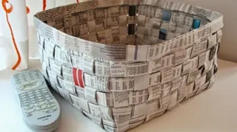 أشغال يدوية بالجرائد