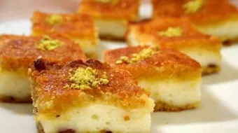 طريقة الهريسة بالقشطة