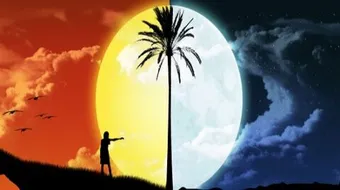 كيف يتكون الليل والنهار