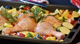 كيف أعمل الدجاج بالفرن