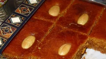 كيفيه عمل الهريسة