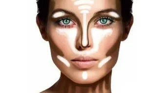 طريقة وضع الكونتور على الوجه