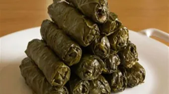 طريقة سلق ورق العنب الطازج