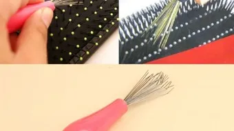 كيف أنظف مشط الشعر