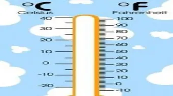 كيف أحول درجة الحرارة من فهرنهايت إلى مئوية