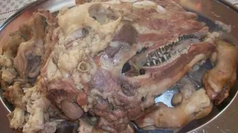 كيفية طبخ رأس الخروف