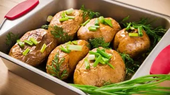 كيفية طبخ بطاطا في الفرن