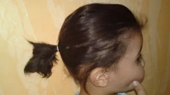 كيف أقص شعر ابنتي عمرها سنة