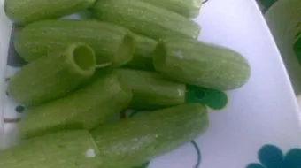 كيف أحفر الكوسا