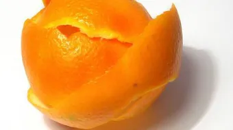 كيف نجفف قشر البرتقال